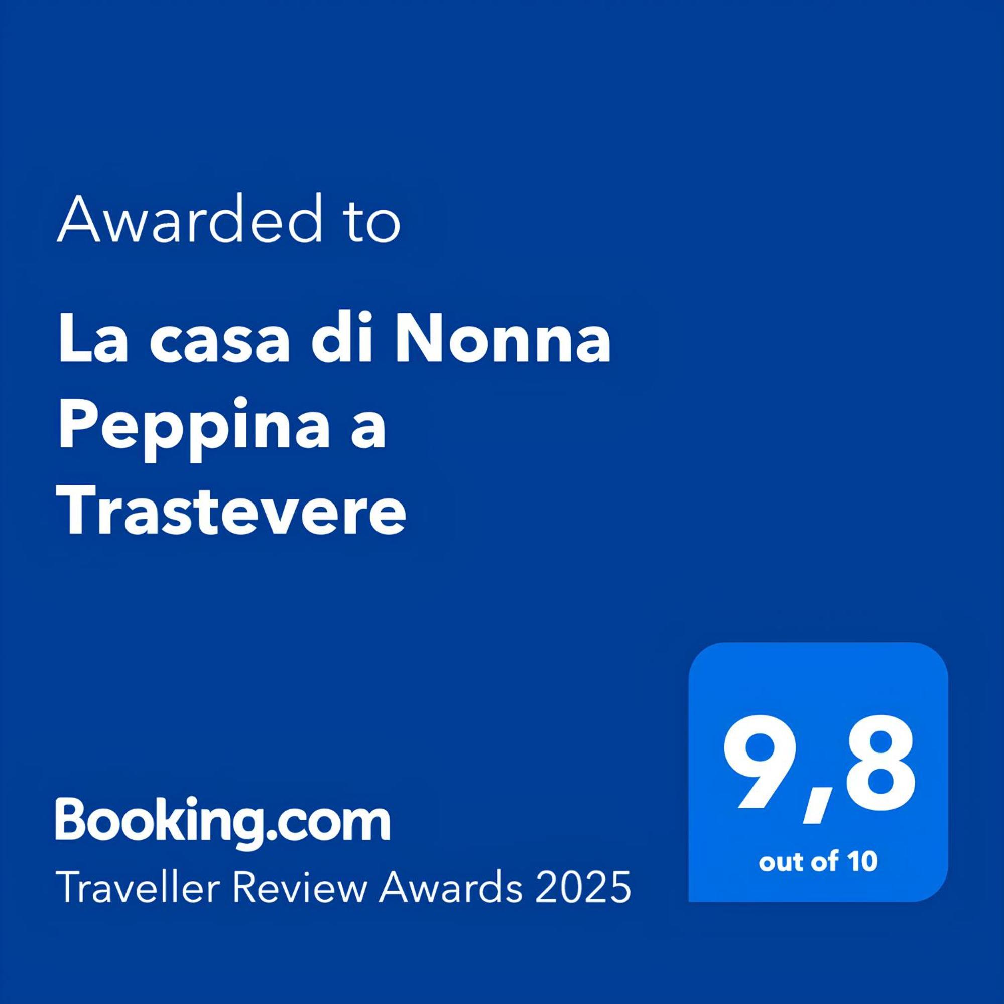 La Casa Di Nonna Peppina A Trastevere Рим Экстерьер фото